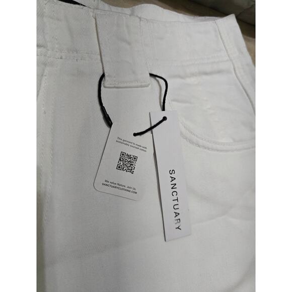 NwT Arden Wide Leg Jeans Brilliant White size 28" waist - Picture 6 of 10